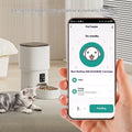 Smart WiFi Automatic Cat Feeder 4L