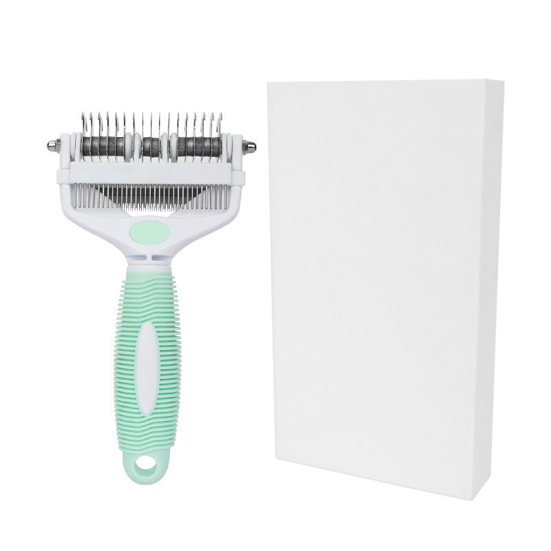 Three-in-One Pet Detangling Comb