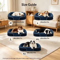 Removable Washable Oval Dog Bed
