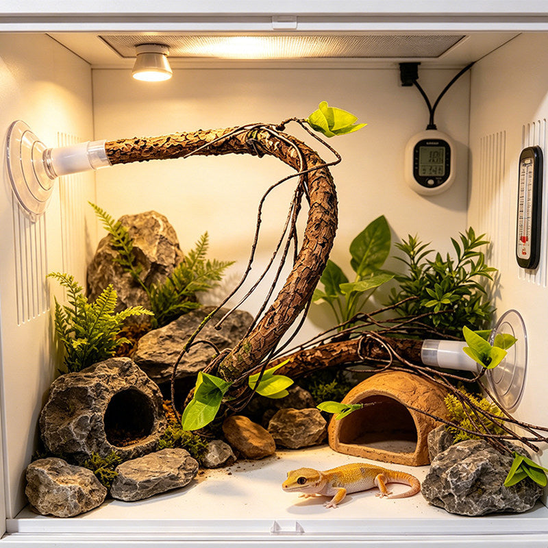Suction-Cup Simulated Tree Vine Perch
