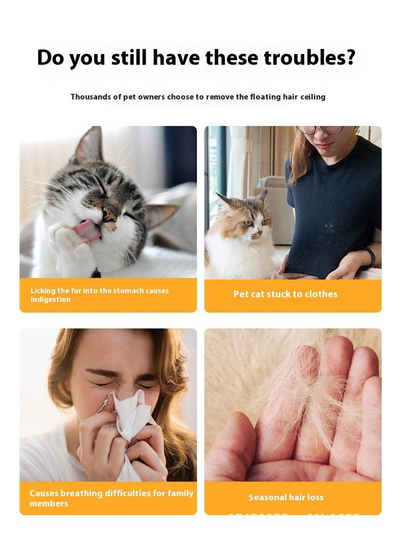 Pet Hair Removal Gloves Brush