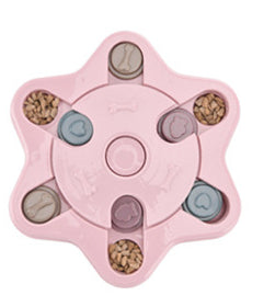 Interactive Slow Dispensing Dog Puzzle Feeder