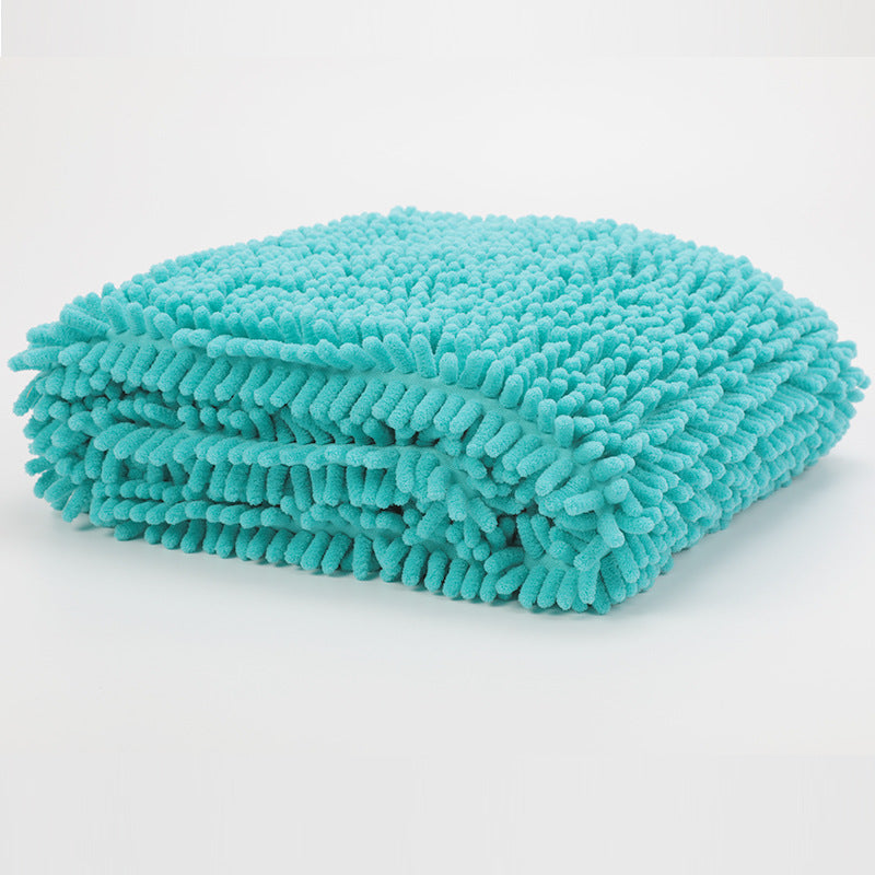 Simple Chenille Dog Absorbent Towel