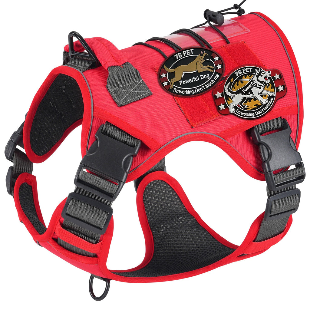 Reflective Chest and Back Walking Harness
