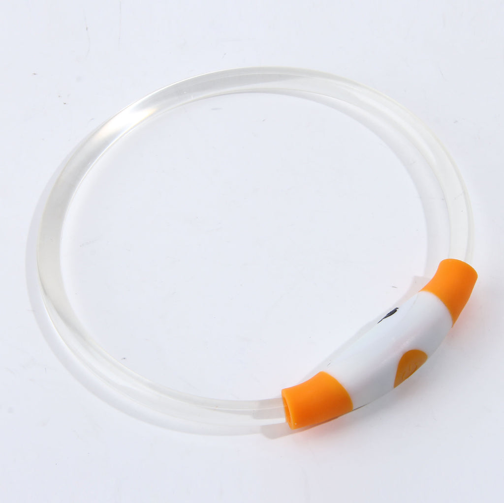 High-Transparency Fiber Optic Light-Emitting Rechargeable Led Pet Collar