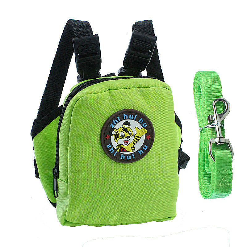 Pet Traction From Backpack