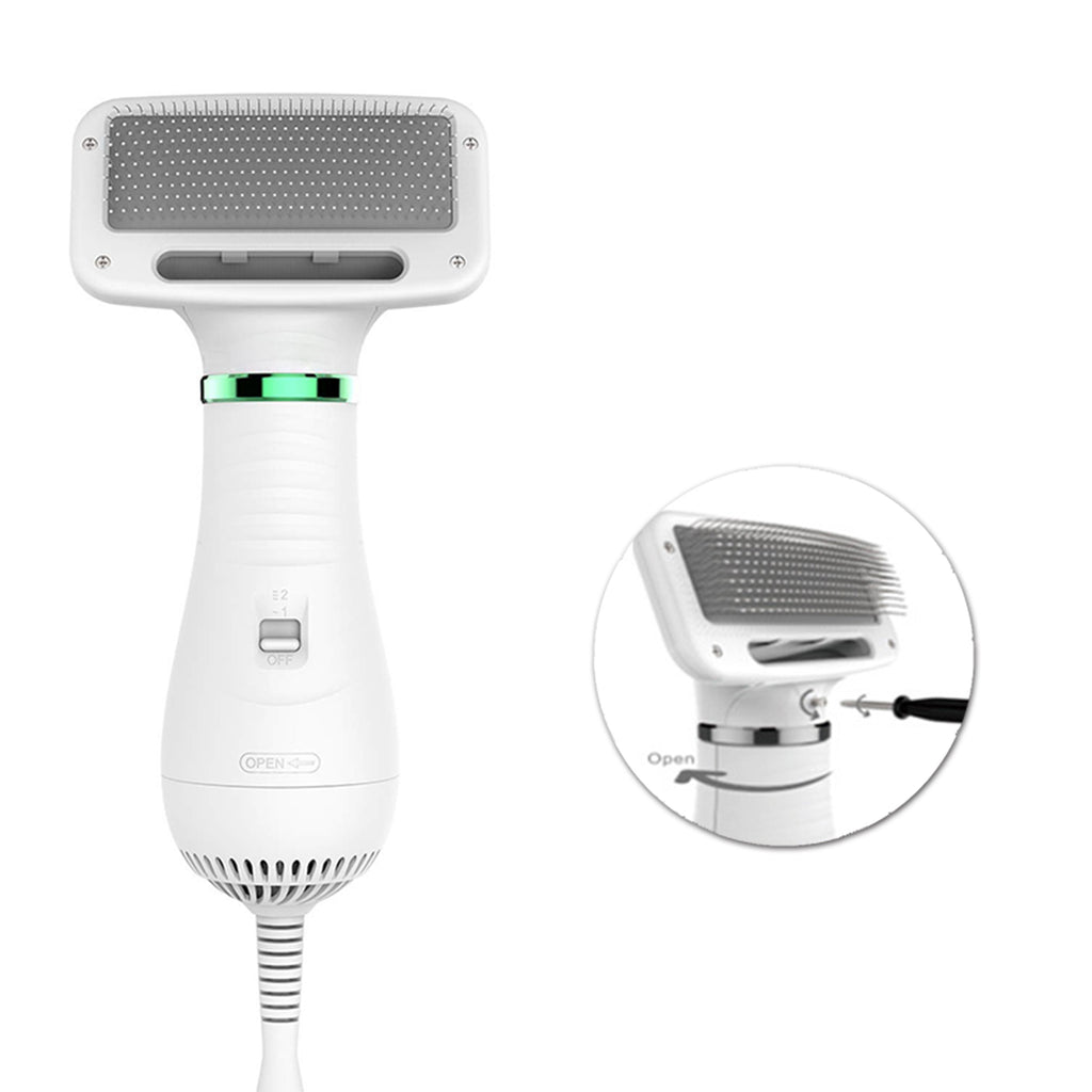 All-in-One Pet Hair Dryer Brush