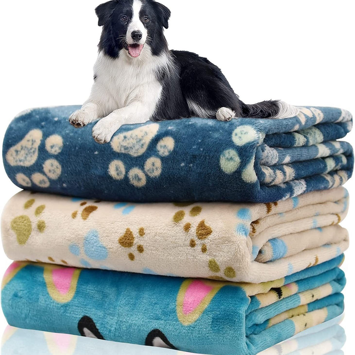Thickened Double-Sided Flannel Dog Blanket