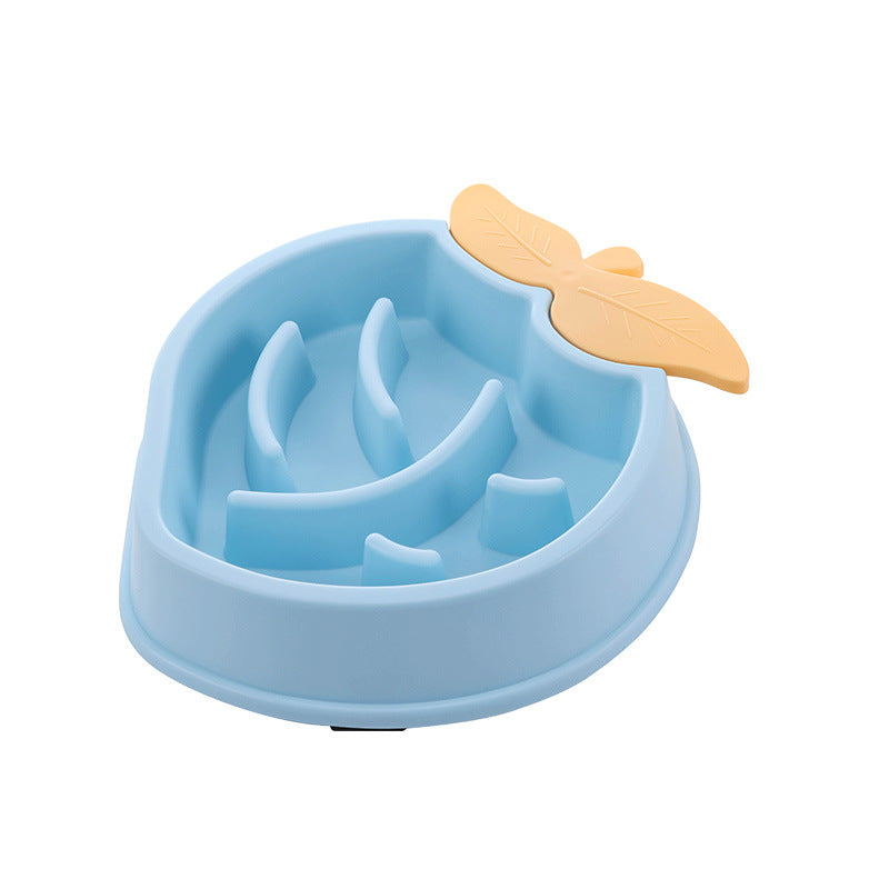 Pet Dog Feeding Bowls Eating Feeder Dish Prevent Obesity Pet Dogs Supplies Non-Slip Slow Down Food Bowl