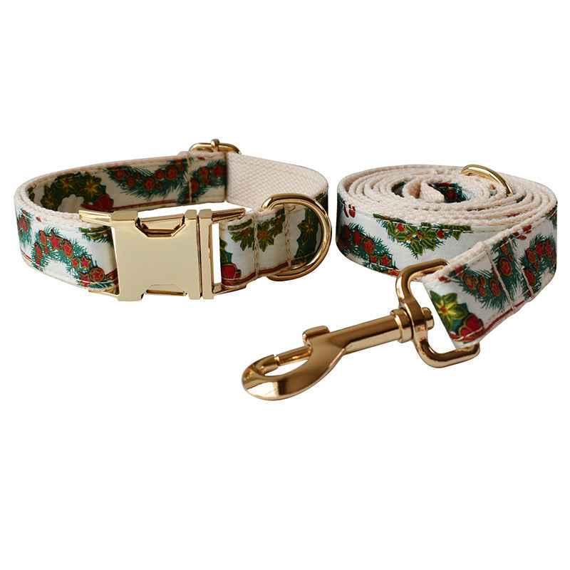 Cotton Butterfly Knot Dog Collar