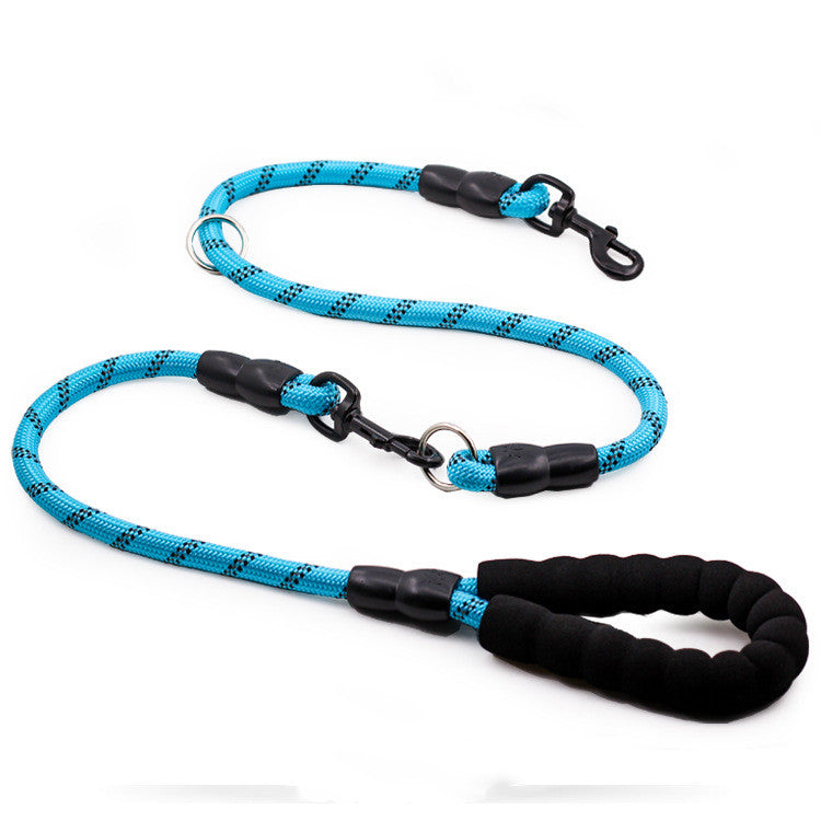 Nylon Reflective Dog Leash For Large Dogs