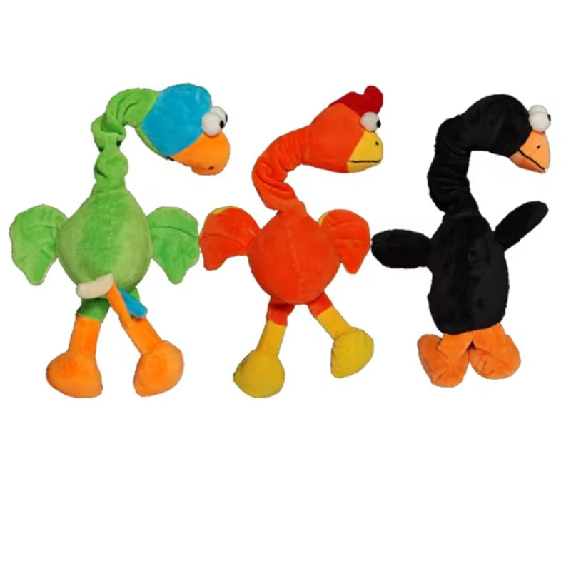 Interactive Squeaky Chicken Dog Chew Toy