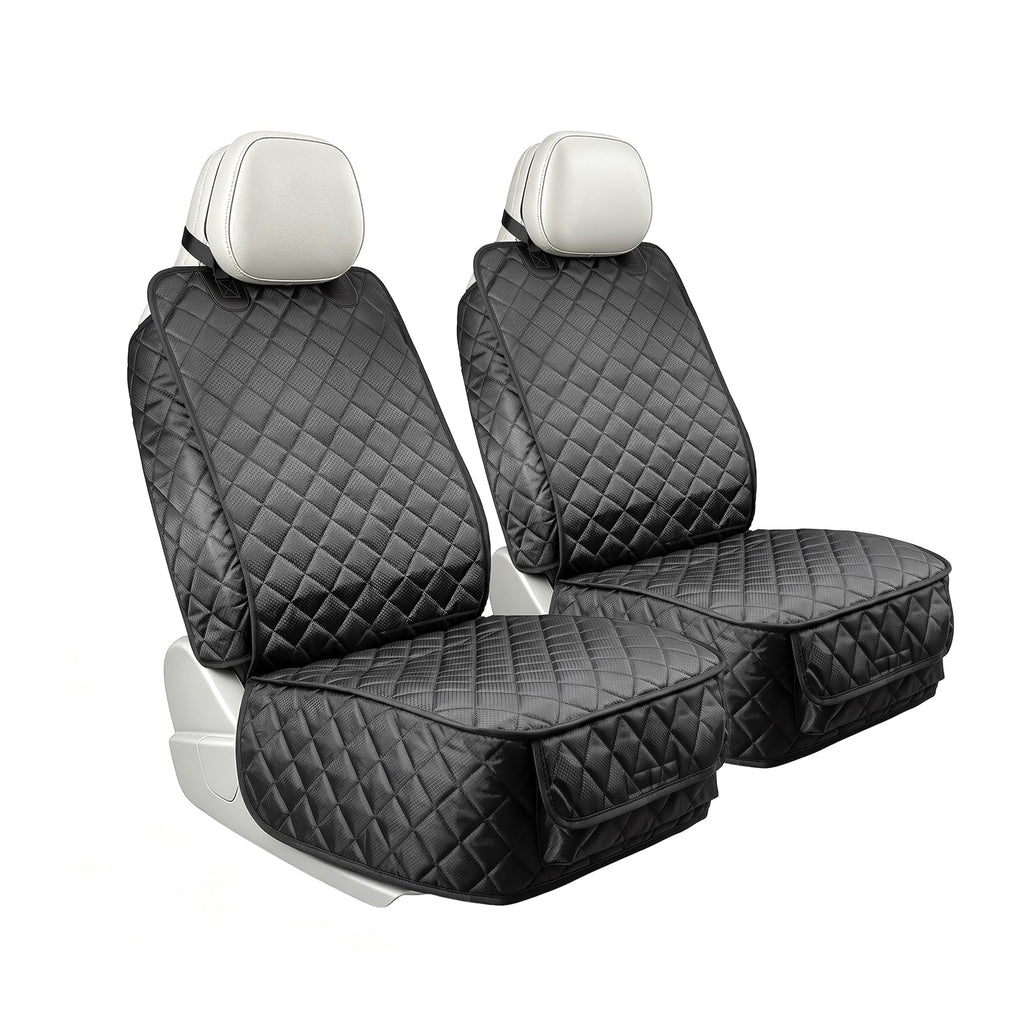 2 Pack Waterproof Dog Front Seat Cover