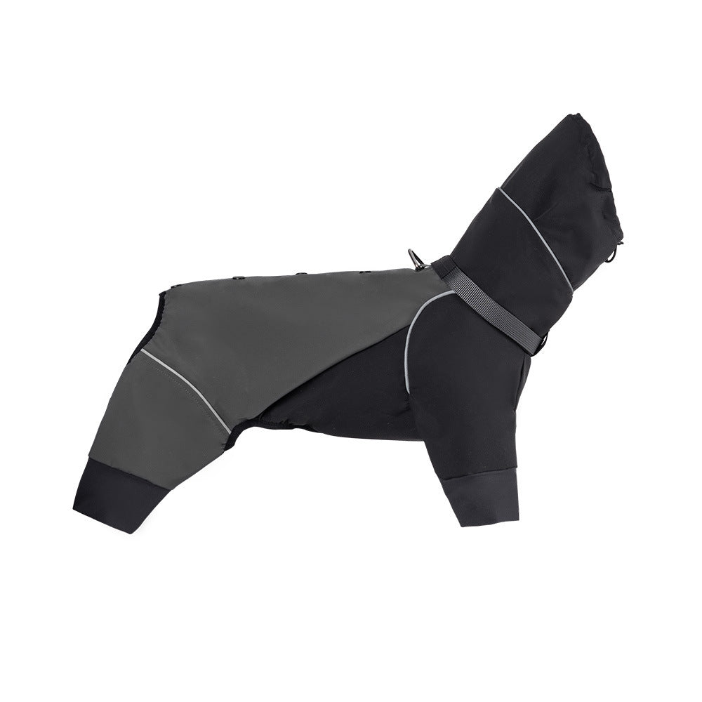 Dog Full-Coverage Outdoor Tactical Jacket With Four Legs