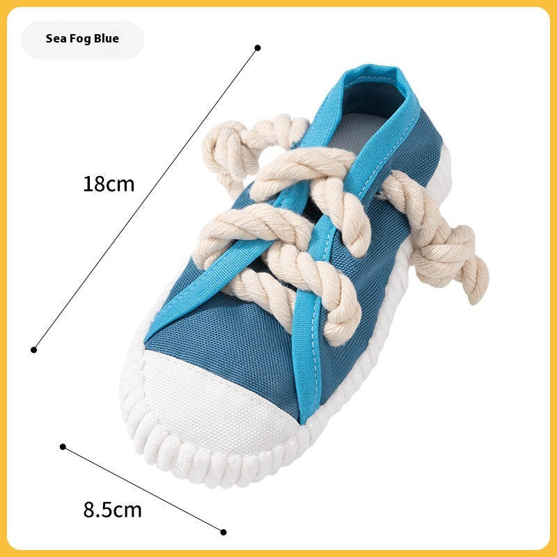Dog Sound Slipper Molar Toy