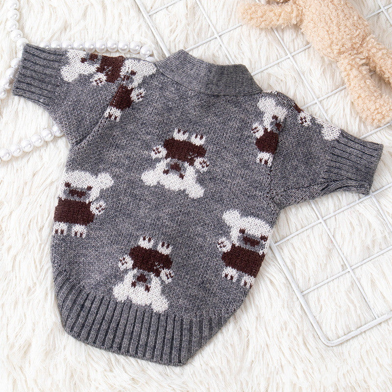 Cute Casual Small Dog Sweater