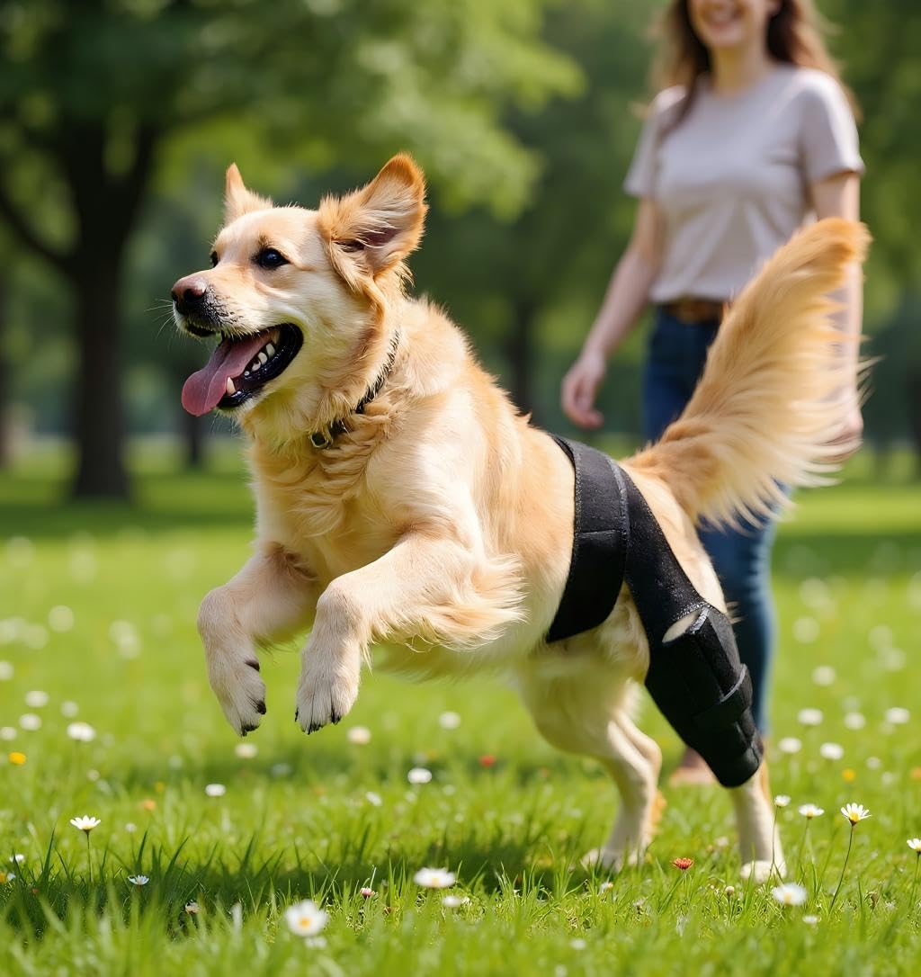 Adjustable Dog Knee Brace for Hind Leg