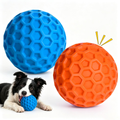 Squeaky Rubber Dog Balls 2-Pack