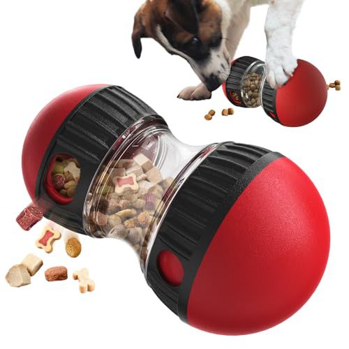 Rotating Dog Food Dispenser Pet Toy