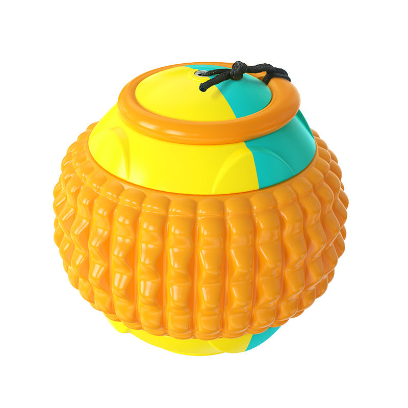 Draw Rope Dog Throwing Ball