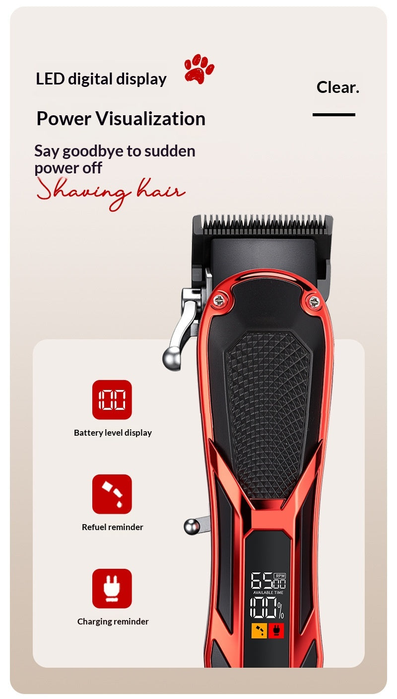 High-Power Low-Noise Pet Clipper For Large Dogs