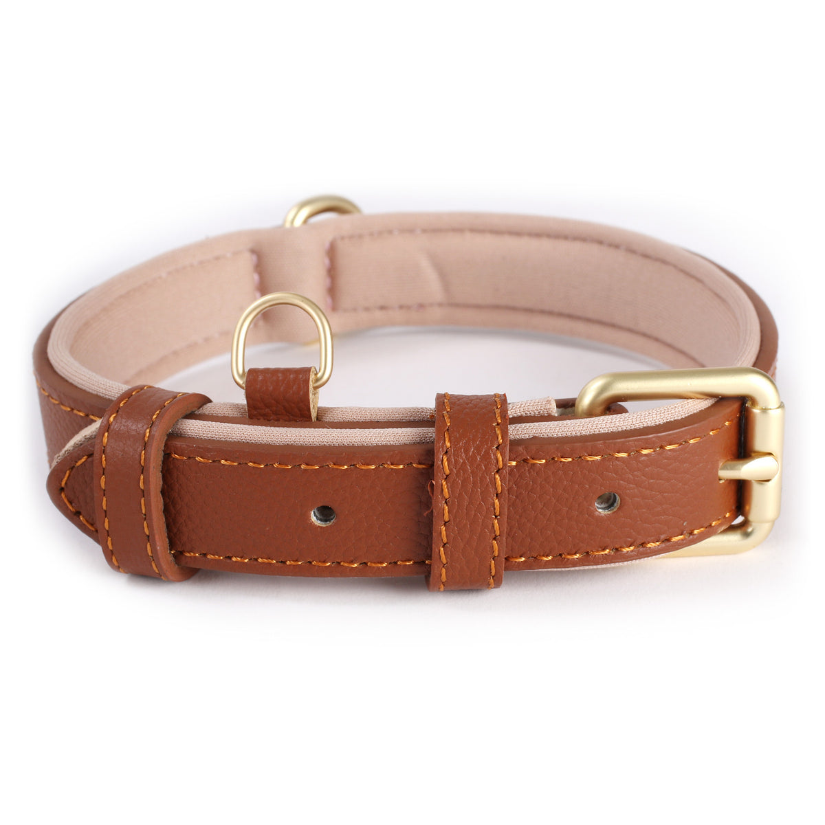 Lychee Pattern Dog Collar Diving Cotton Anti-Strangulation