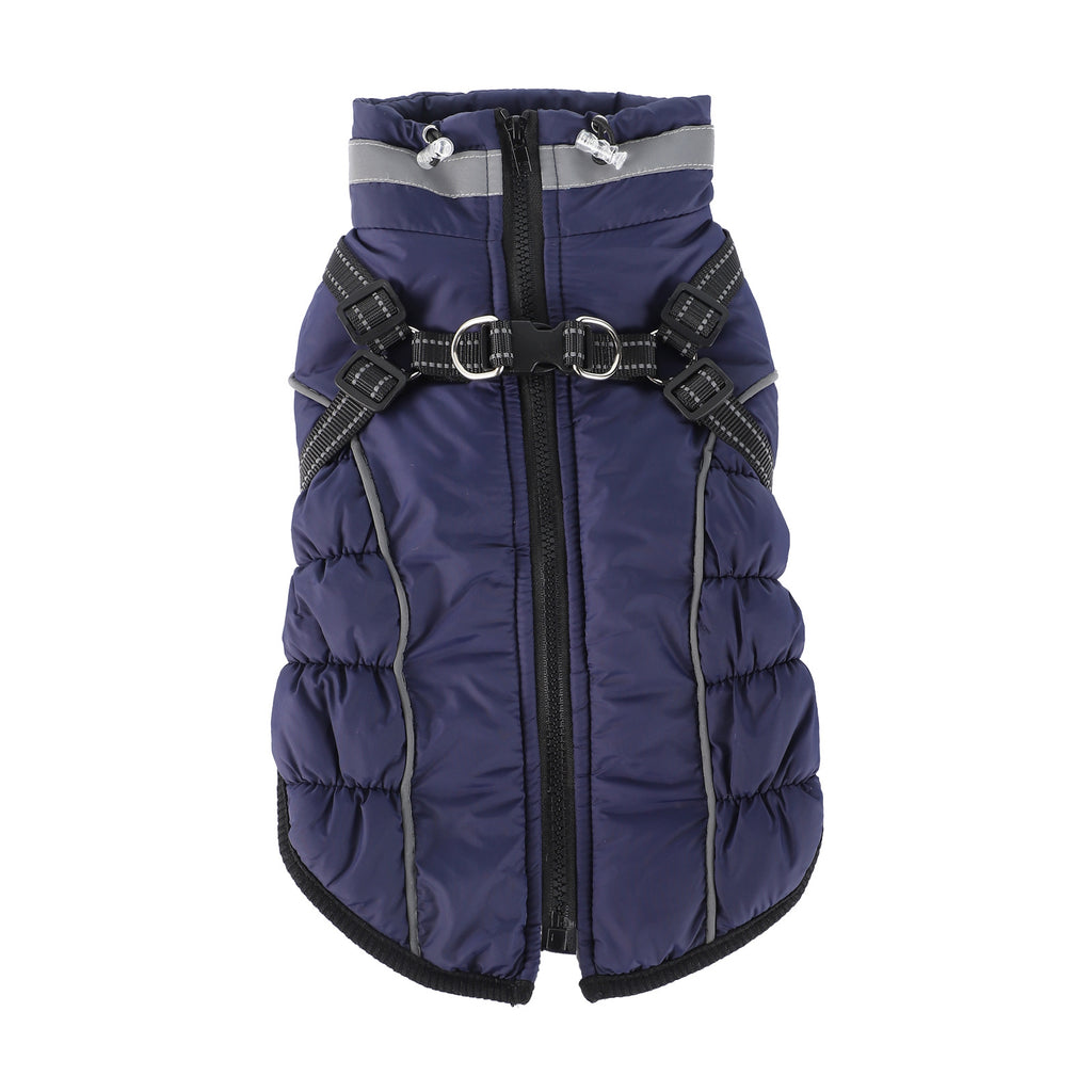 Warm Reflective Waterproof Fleece Pet Coat