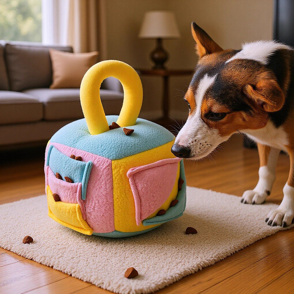 Square Pet Sniffing Mat Puzzle Toy
