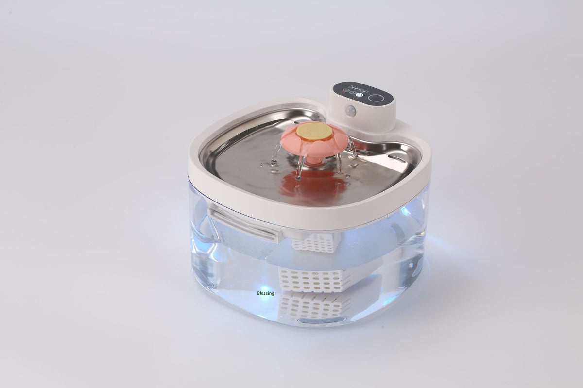 Smart Circulating Filtered Pet Water Fountain