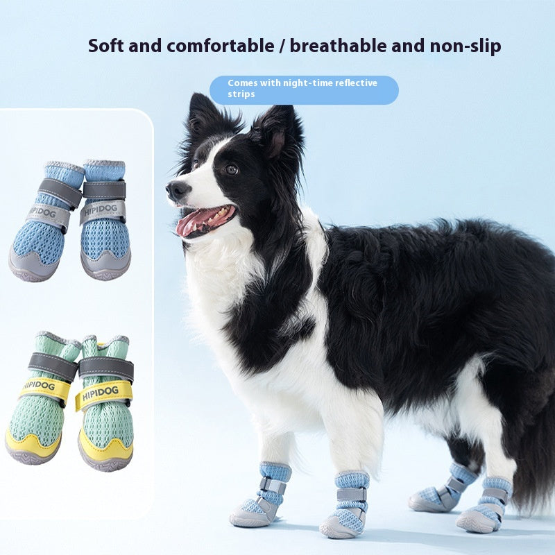 Breathable Summer Anti-Scald Dog Shoes