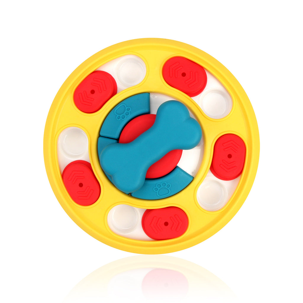 Leak-Proof Feeding Puzzle Dog Toy