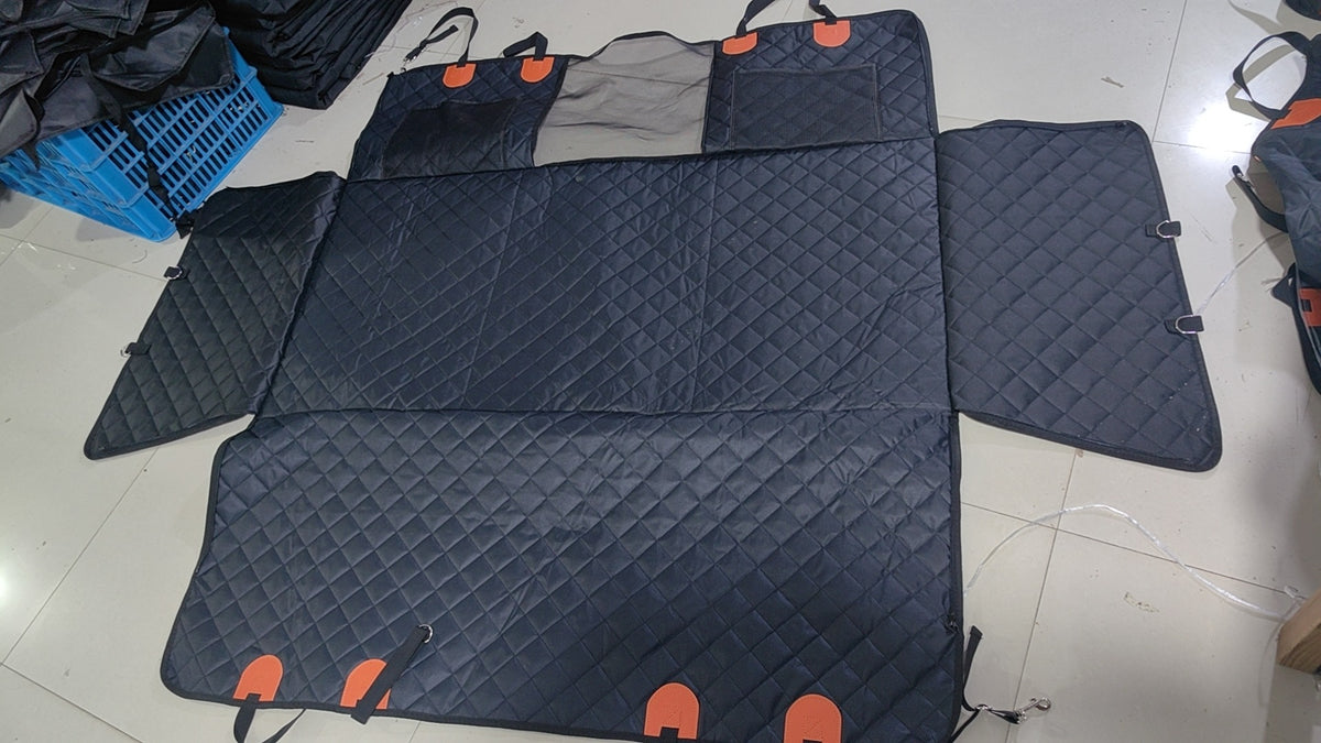 Heavy-Duty Extended Car Seat Cover With Pet Mat