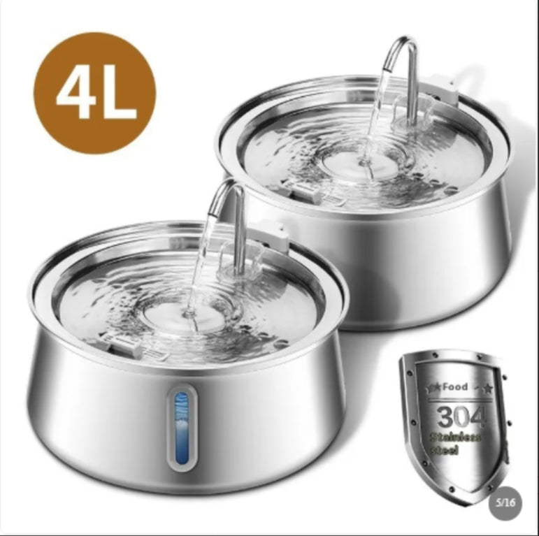 Stainless Steel Pet Water Fountain