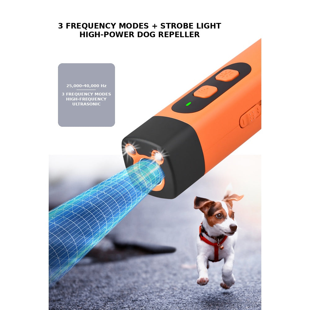 Handheld Ultrasonic Dog Training Device