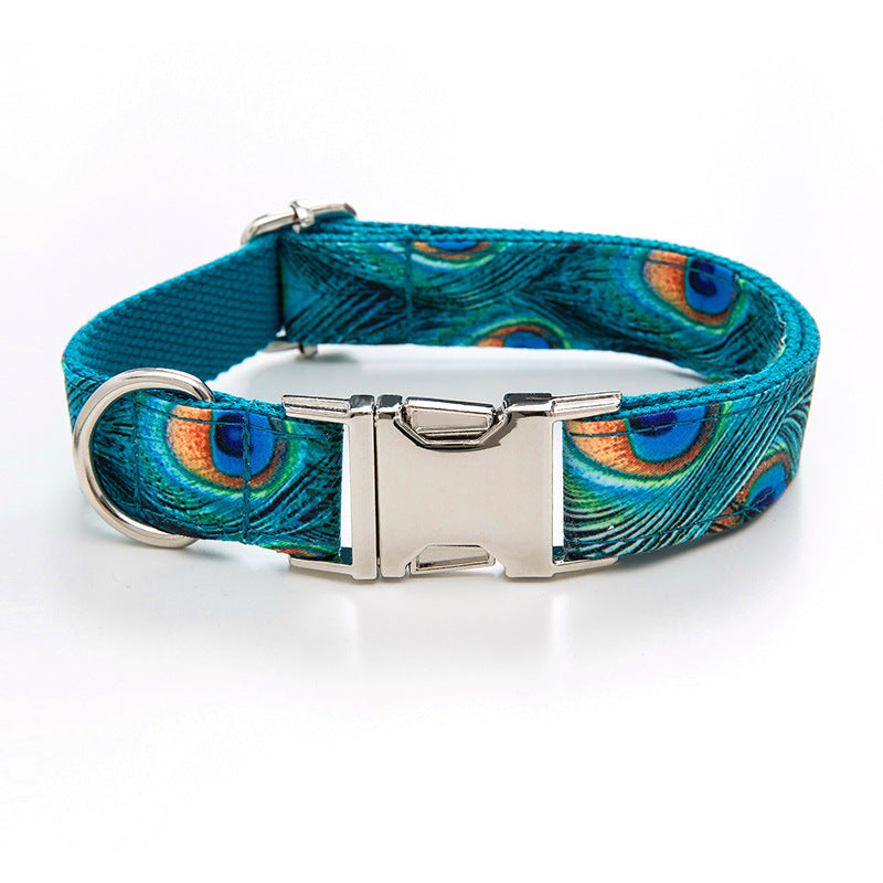 Zinc Alloy Buckle Large Dog Collar