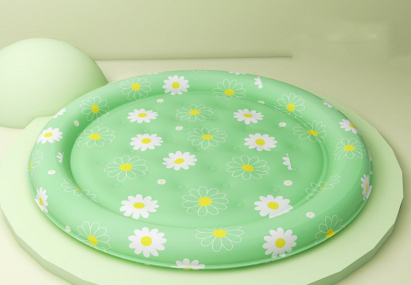 Round Pet Cooling Ice Mat Nest
