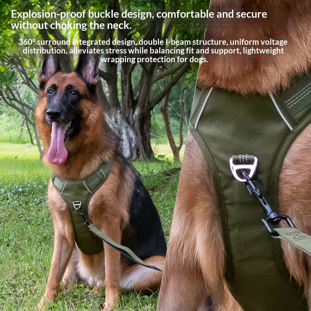 Breathable H-Shaped Dog Harness