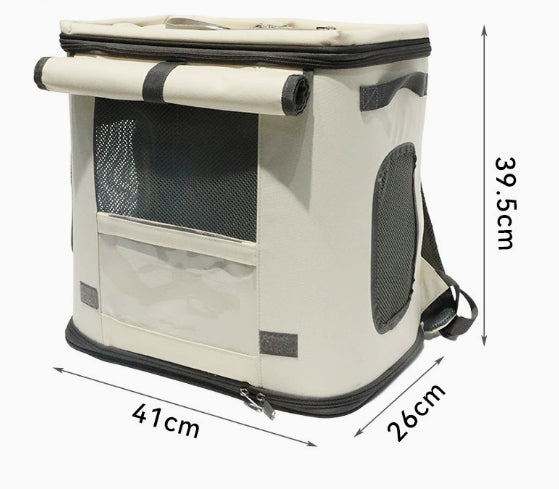 Pet Outing Collapsible Portable Backpack
