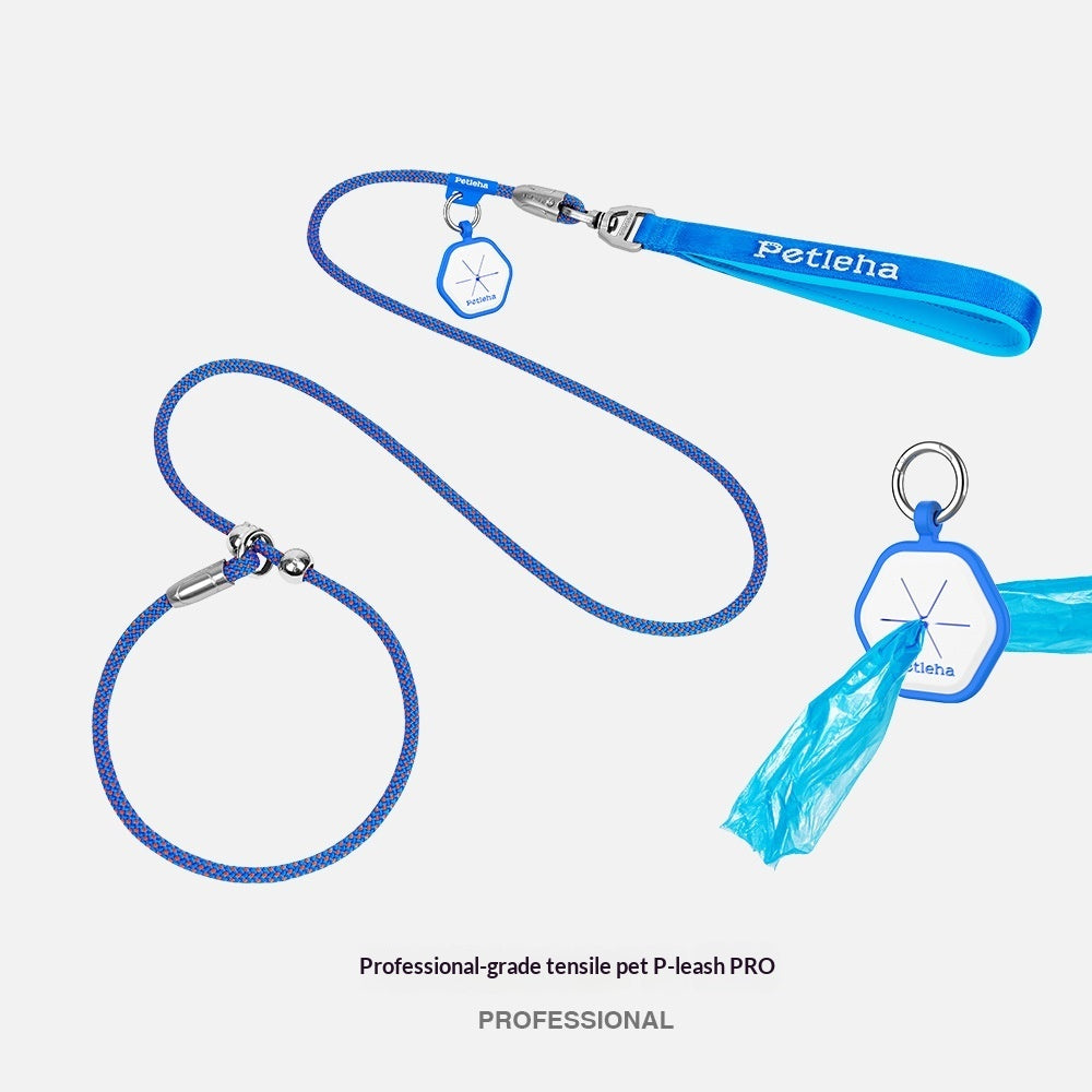 Cross-Border Competition-Grade Training Dog Leash P-Style Leash That Doesnt Chafe The Hands