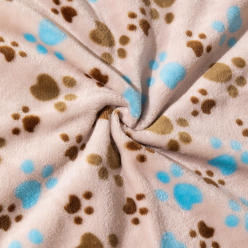 Thickened Double-Sided Flannel Dog Blanket