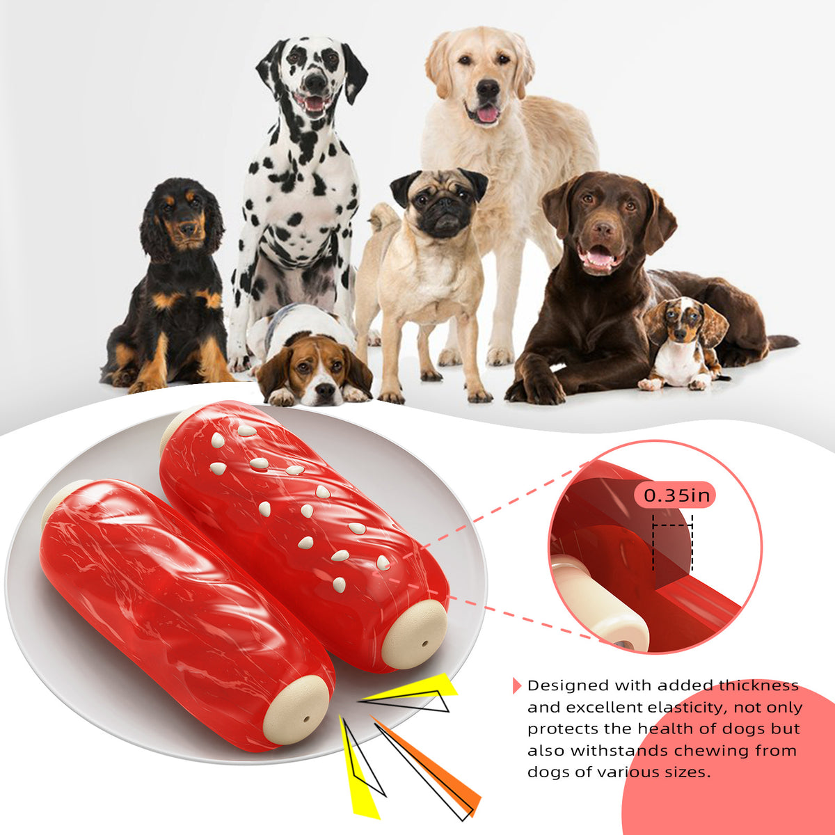 Glue Toothbrush Snack Molar Rod Dog Toy