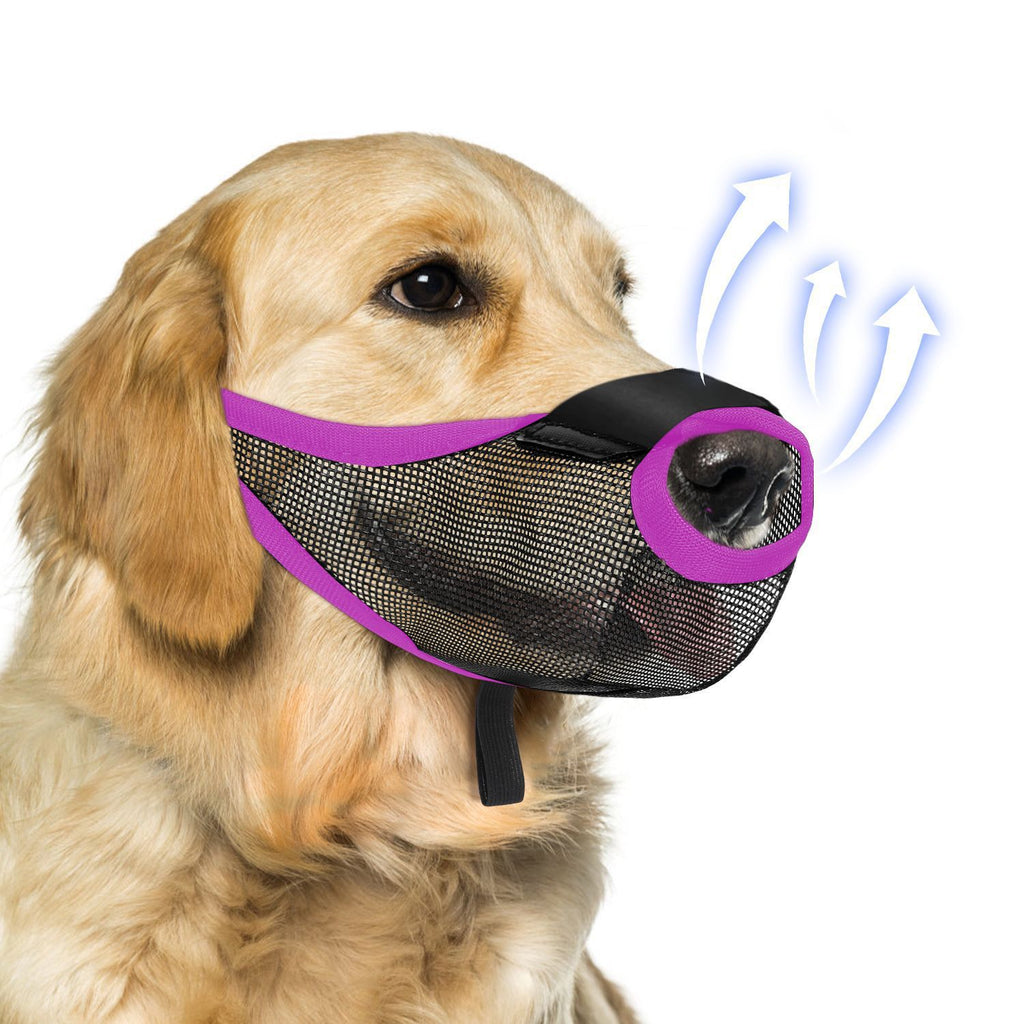 Breathable Mesh Dog Muzzle Mask