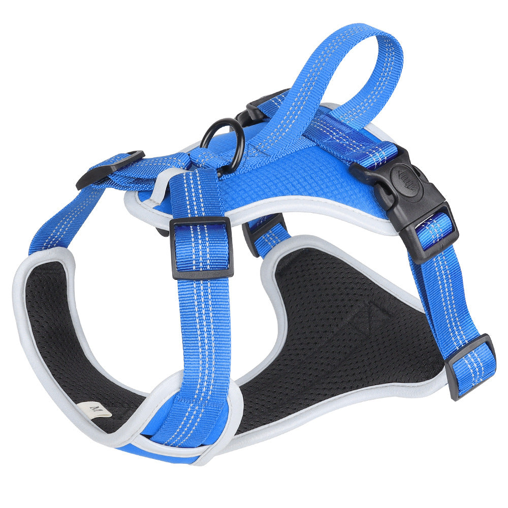 Explosion-Proof Big Dog Chest Strap Vest Pet Hand Holding Rope