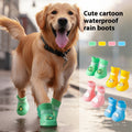 Medium Large Dog Waterproof Anti-Drop Dog Shoes Pet Anti-Dirty Booties Summer Outwear