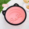 Integrated Folding Pet Double Bowl Outdoor Dedicated