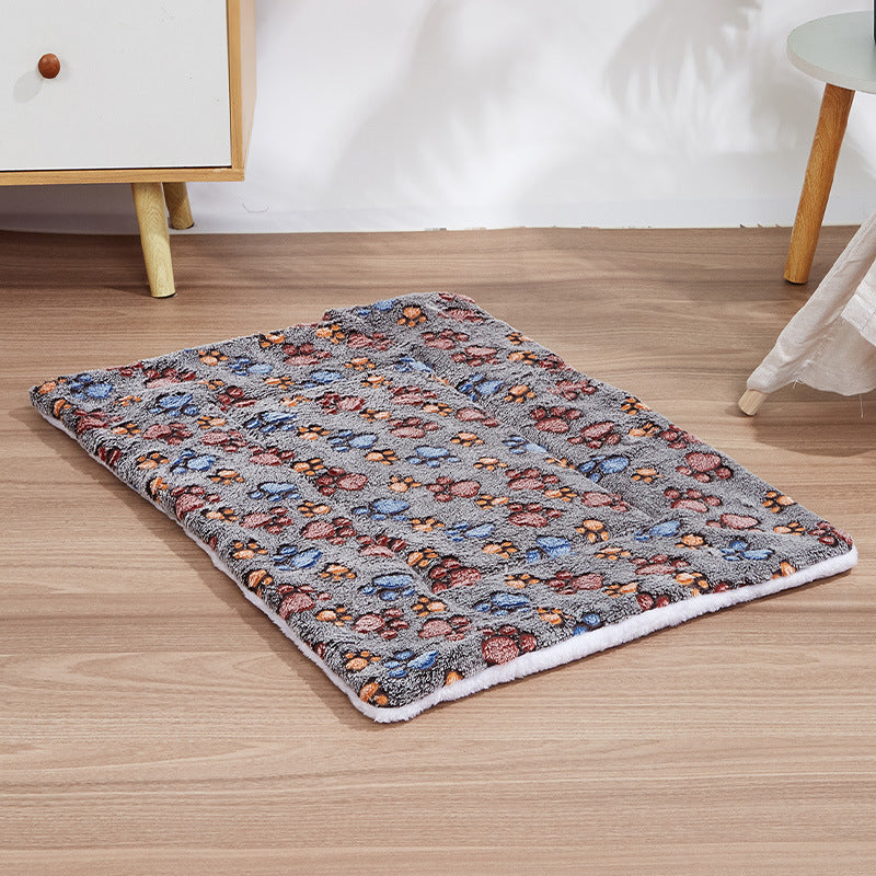 Warm Plush Dog Bed Mat