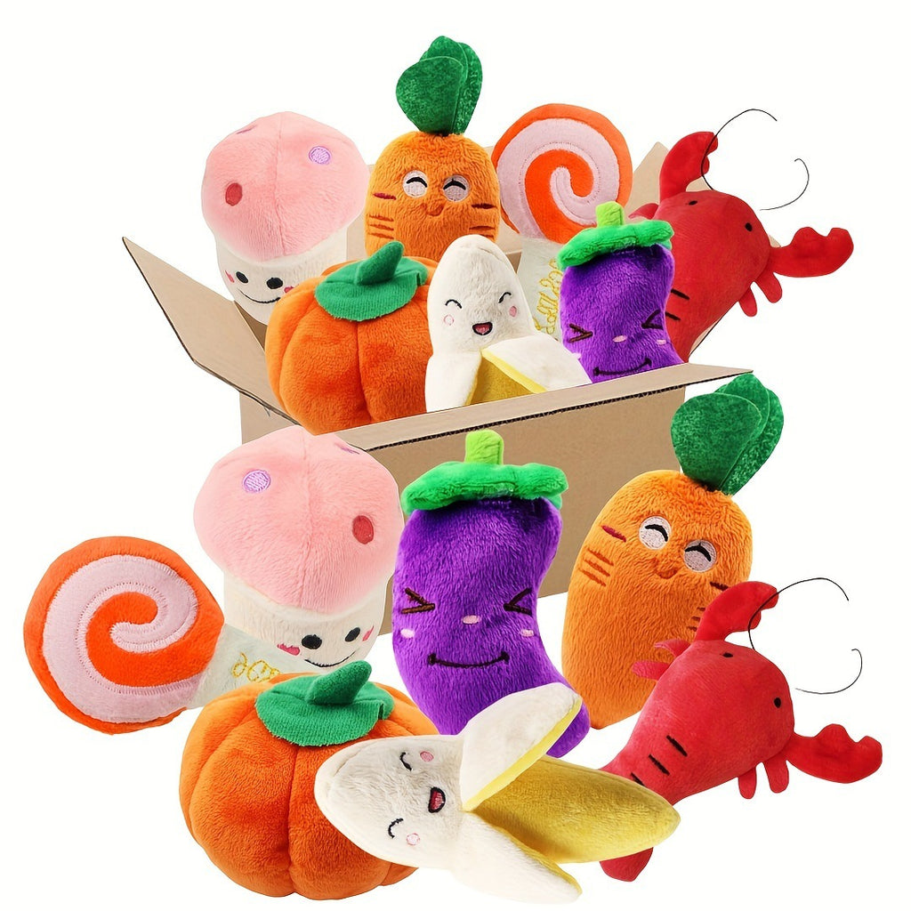 7-Piece Puppy Sound-Playing Toy Set