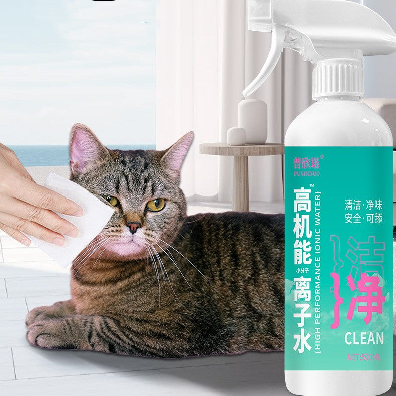 Ionized Water for Pet Cleaning