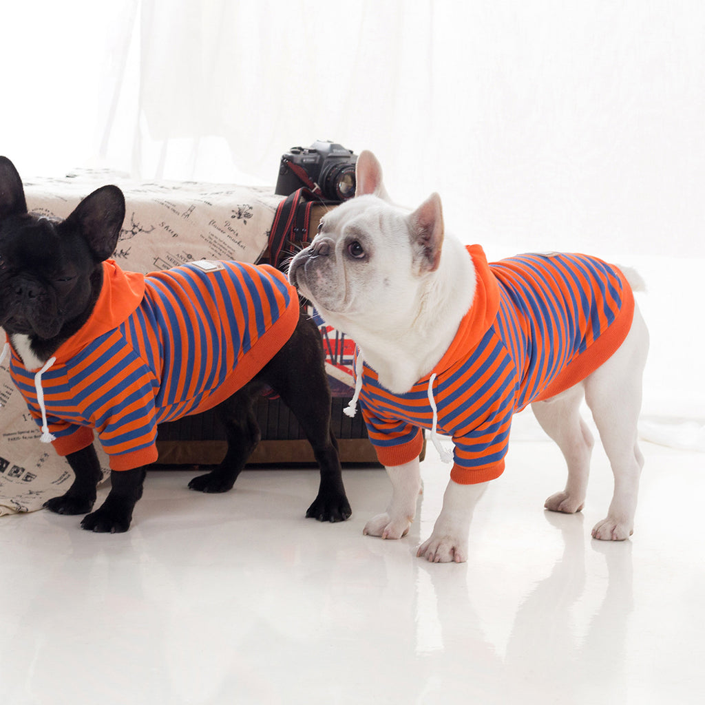 Pet Dog Autumn And Winter Fleece Hooded Sweatshirt