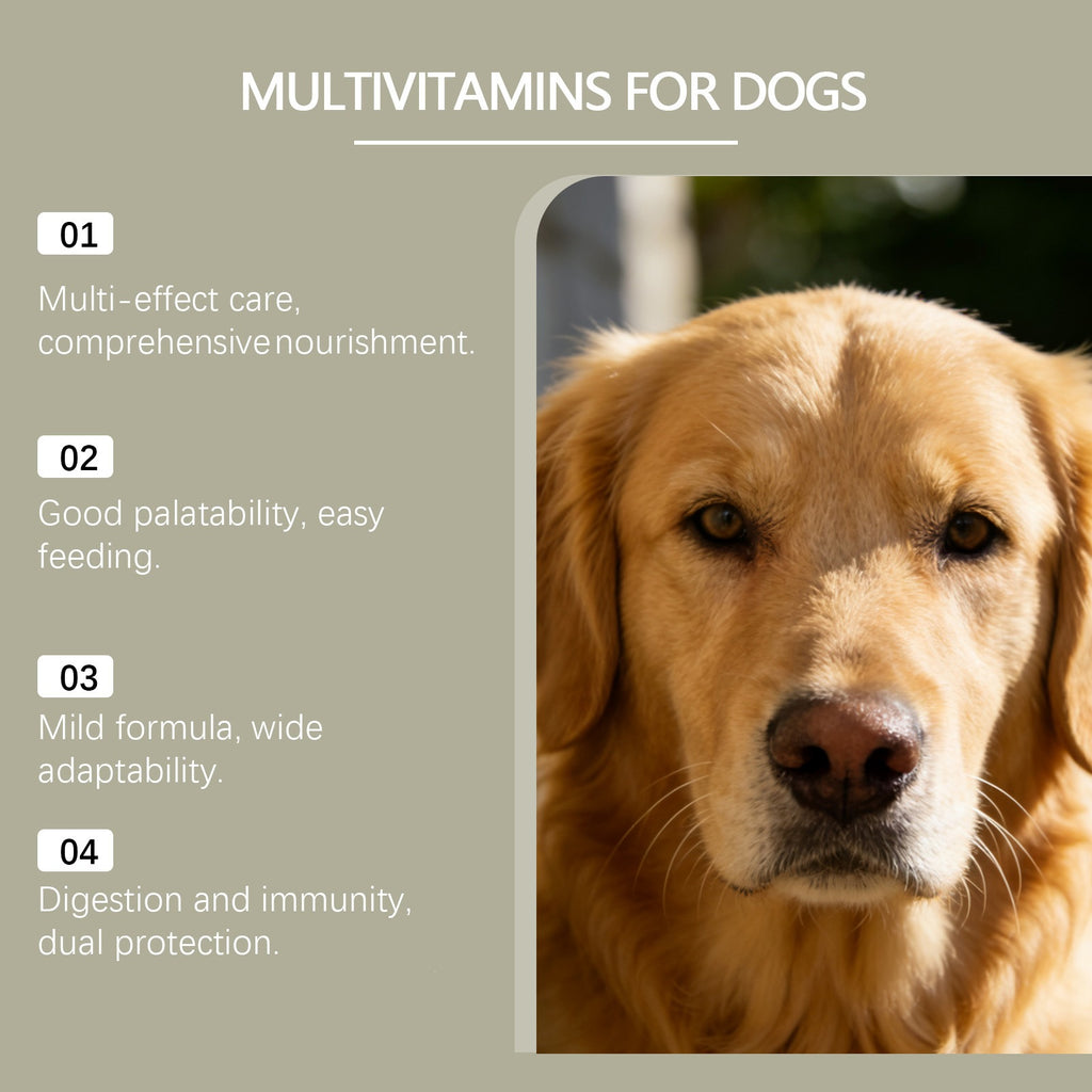 Dog Multivitamin Chewable Tablets Mild Formula